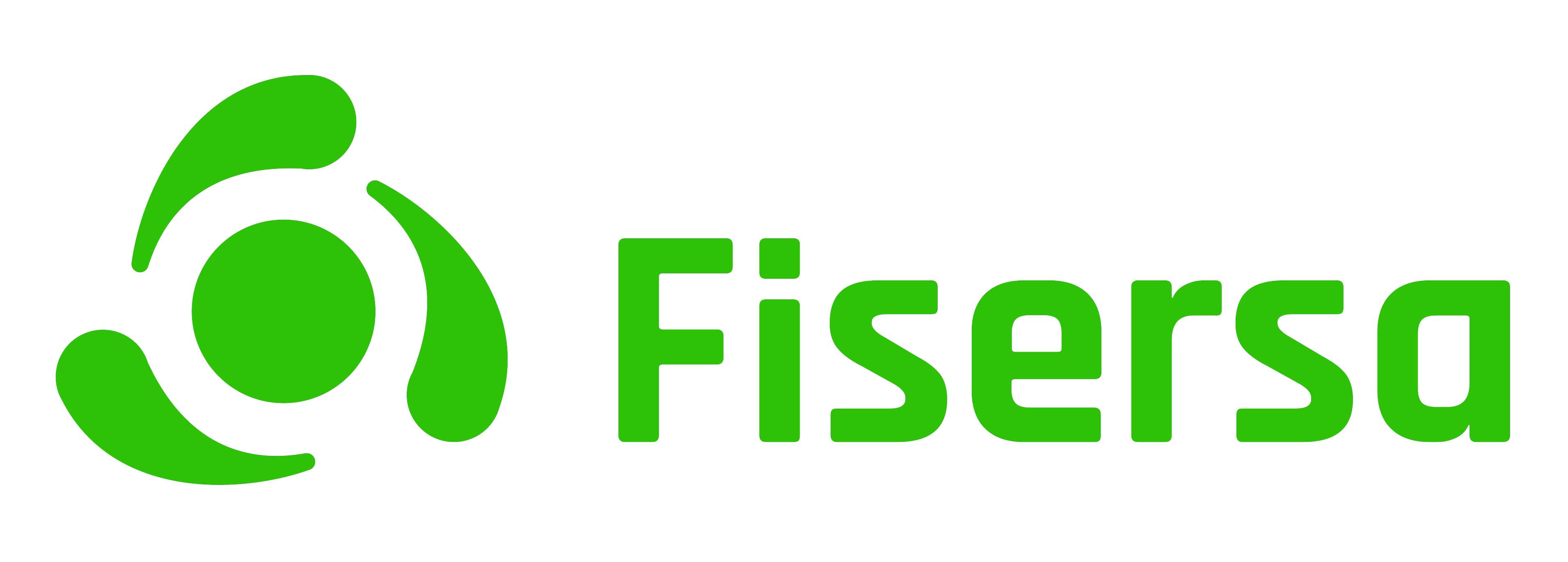 logotip amb lletres de color verd